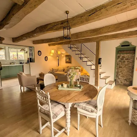 Charming Small House Between Land And Sea Semesterbostad Longueville (Manche)